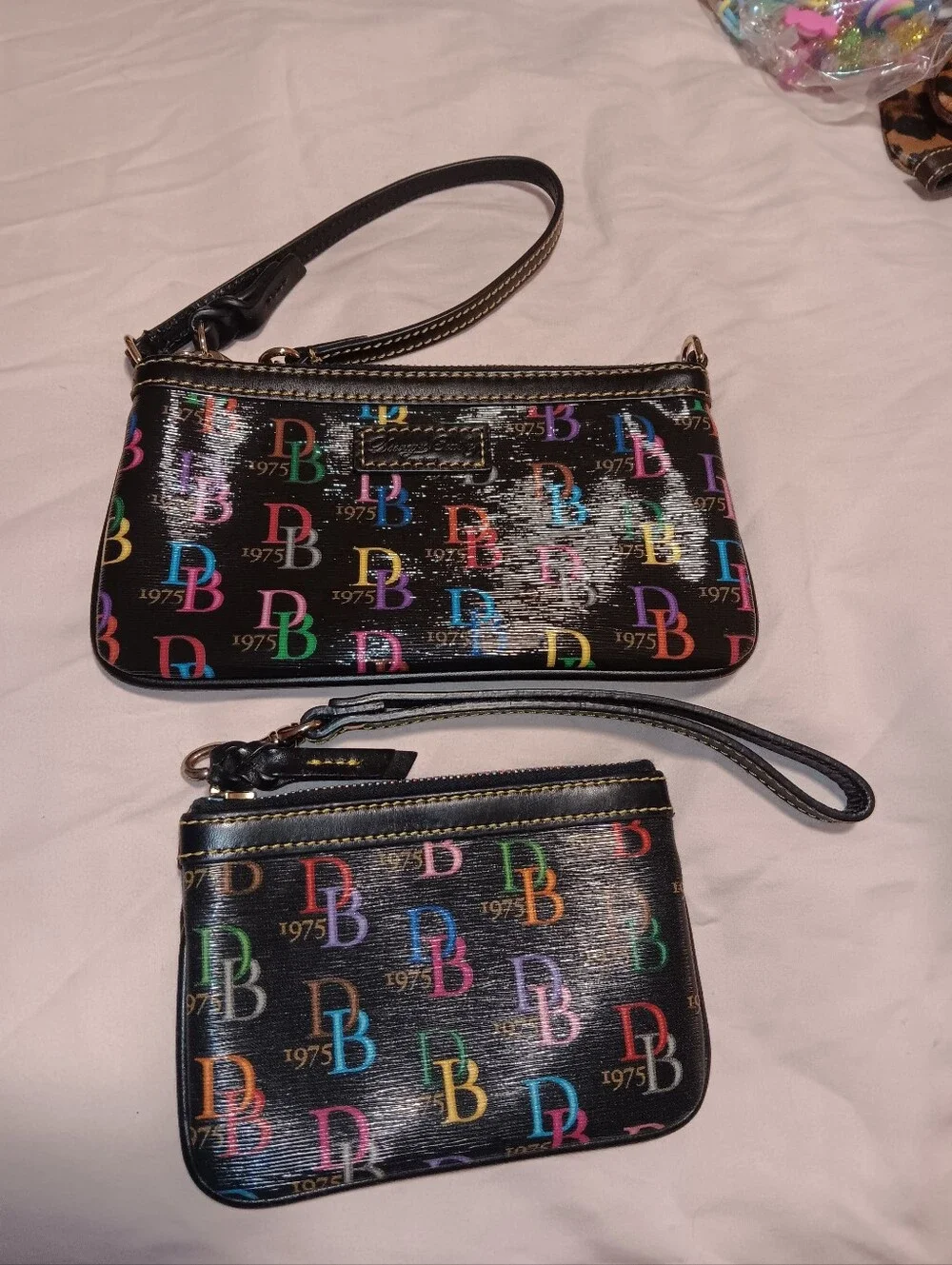 Set Of 2 Db75 Dooney Bourke Wristlets